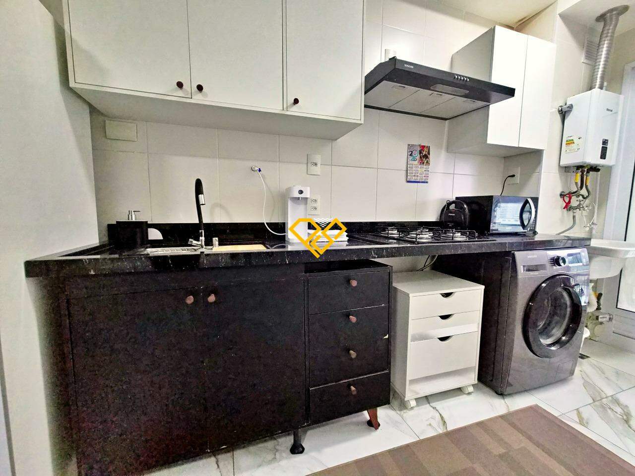 Apartamento para aluguel no José Menino: Cozinha