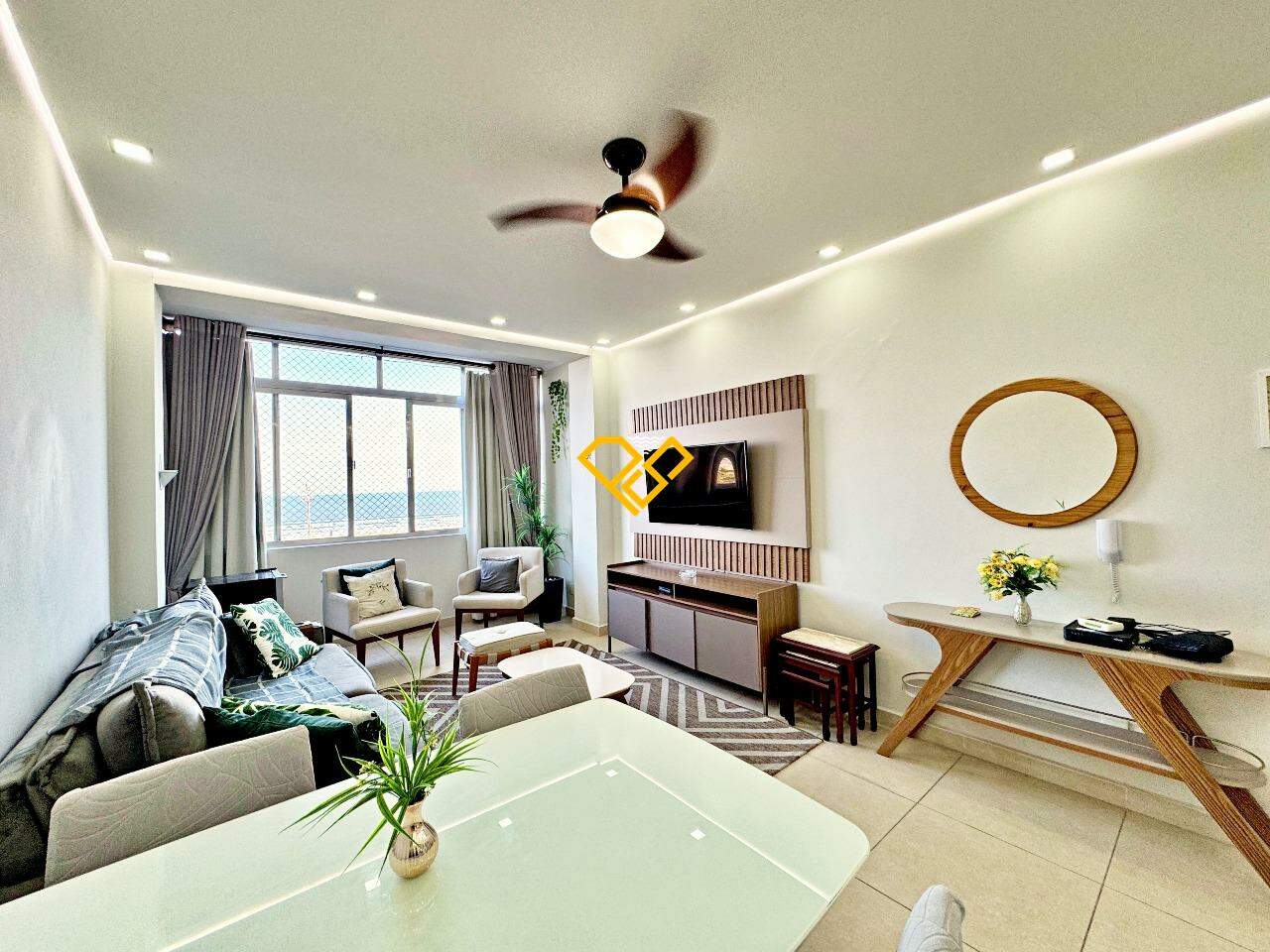 Apartamento para aluguel no José Menino: Sala