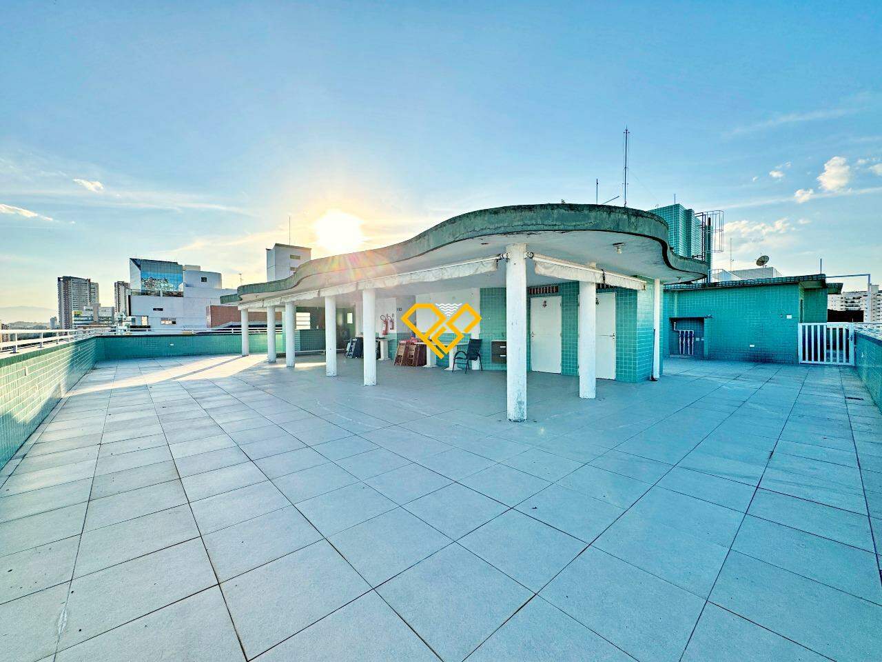 Apartamento para aluguel no José Menino: Lazer - salão de festas