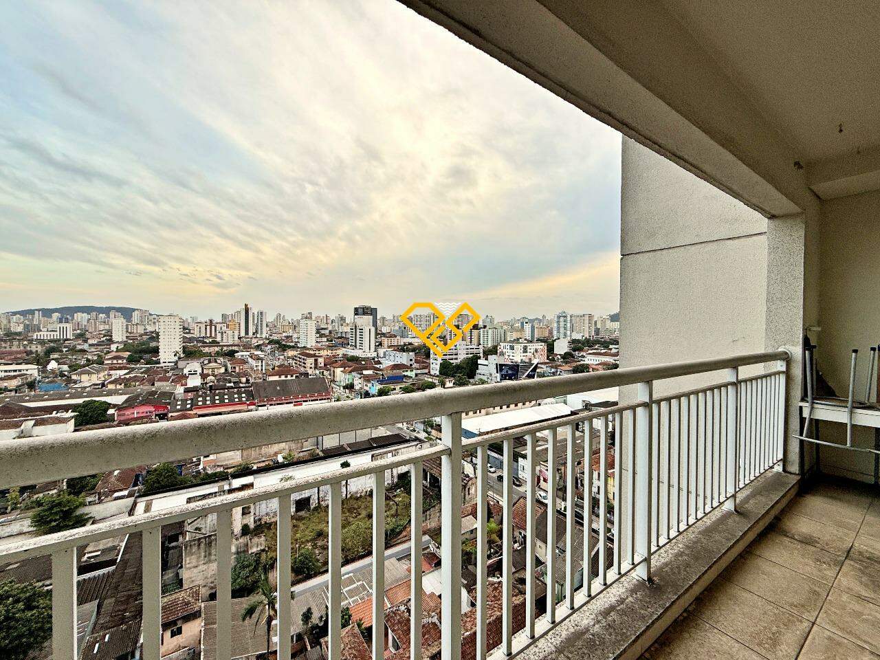 Apartamento à venda no Vila Mathias: Varanda