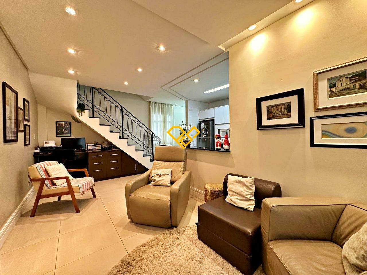 Cobertura à venda no Pompéia: Sala 1° andar