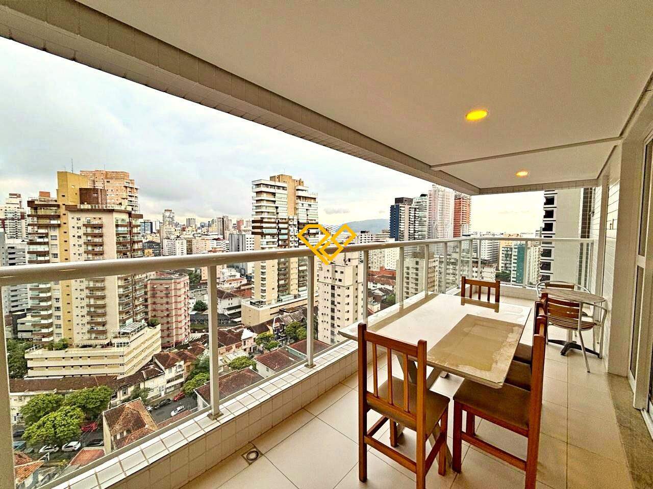 Apartamento à venda no Gonzaga: Varanda