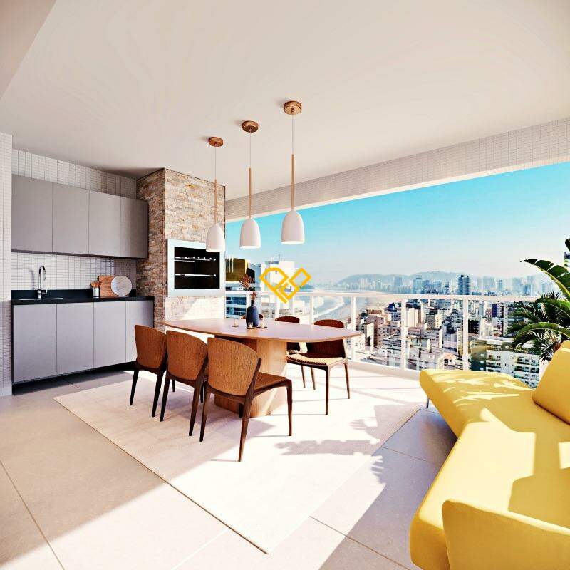 Apartamento à venda no Embaré: Varanda