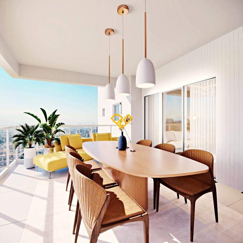 Apartamento à venda no Embaré: Varanda
