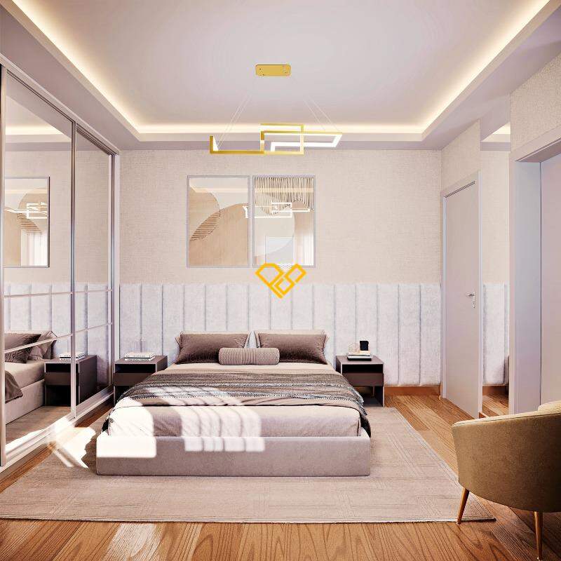 Apartamento à venda no Embaré: Suíte 1 - master