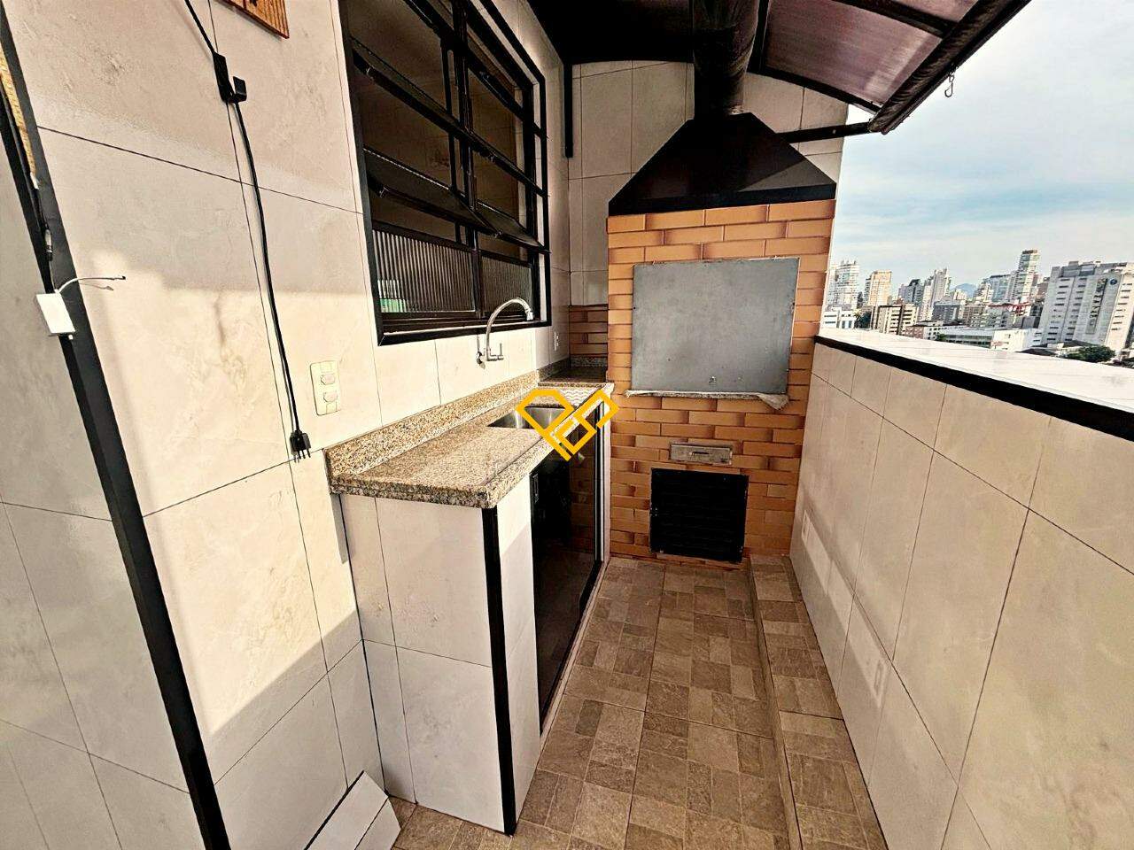 Cobertura à venda no Boqueirão: Área gourmet com churrasqueira