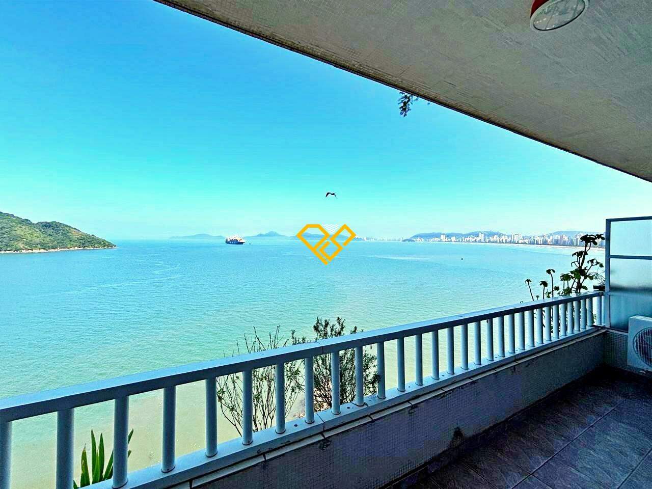 Apartamento para aluguel no Ponta da Praia: Varanda e vista
