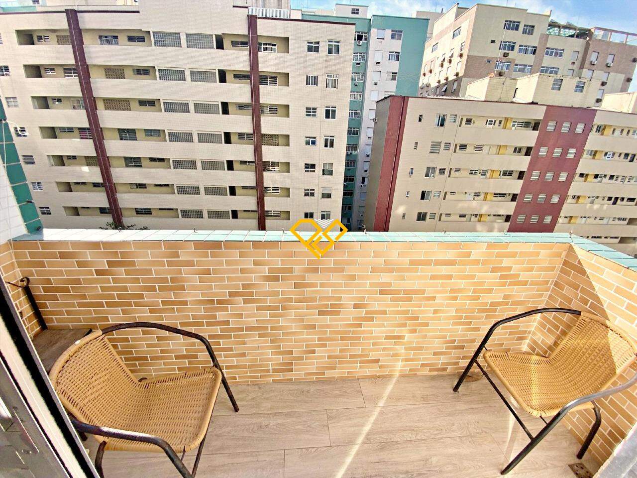 Apartamento à venda no José Menino: Varanda