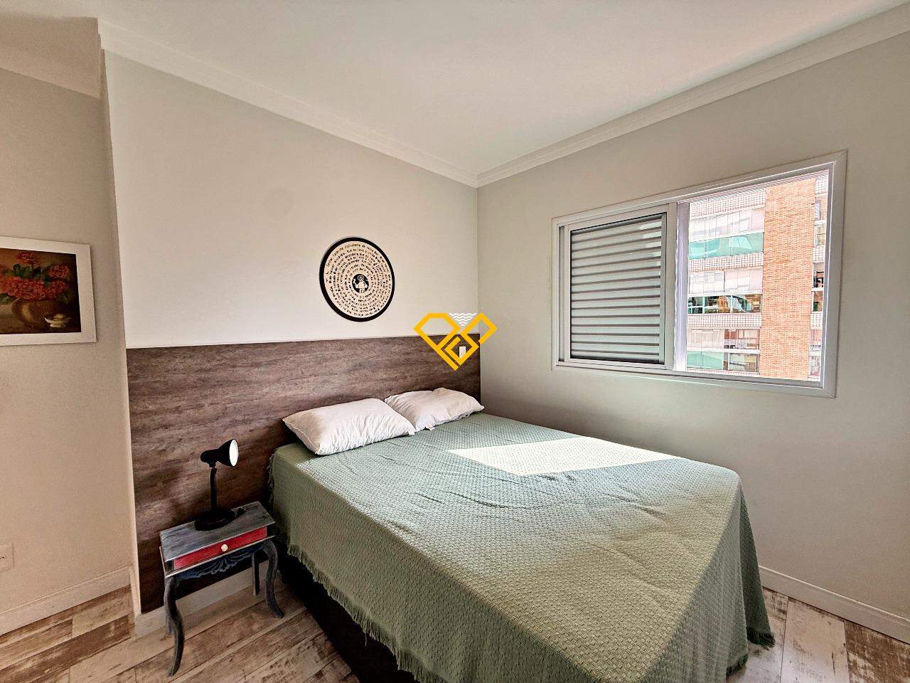 Apartamento para aluguel no Ponta da Praia: Dormitório 1 - suíte