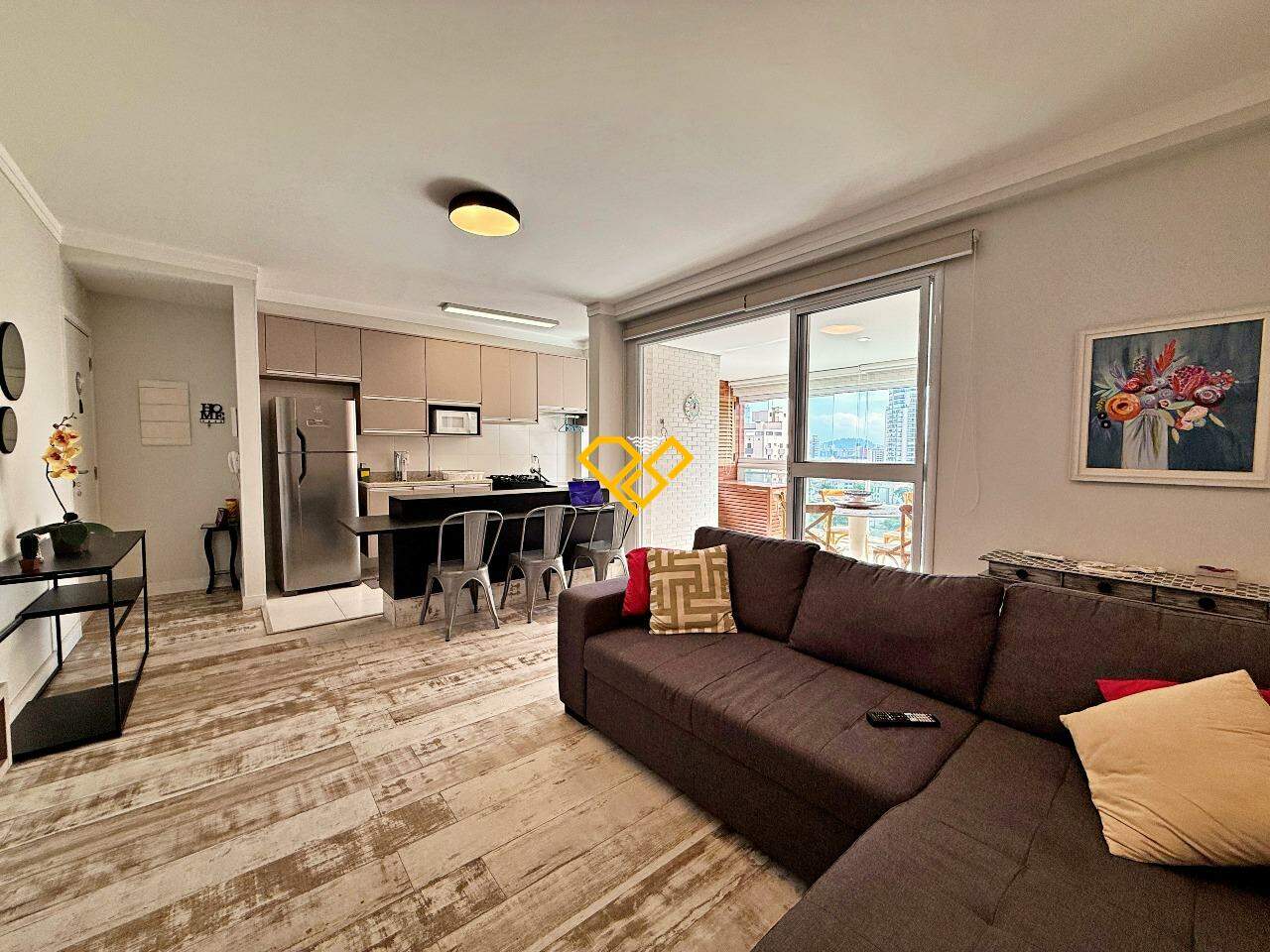 Apartamento para aluguel no Ponta da Praia: Sala