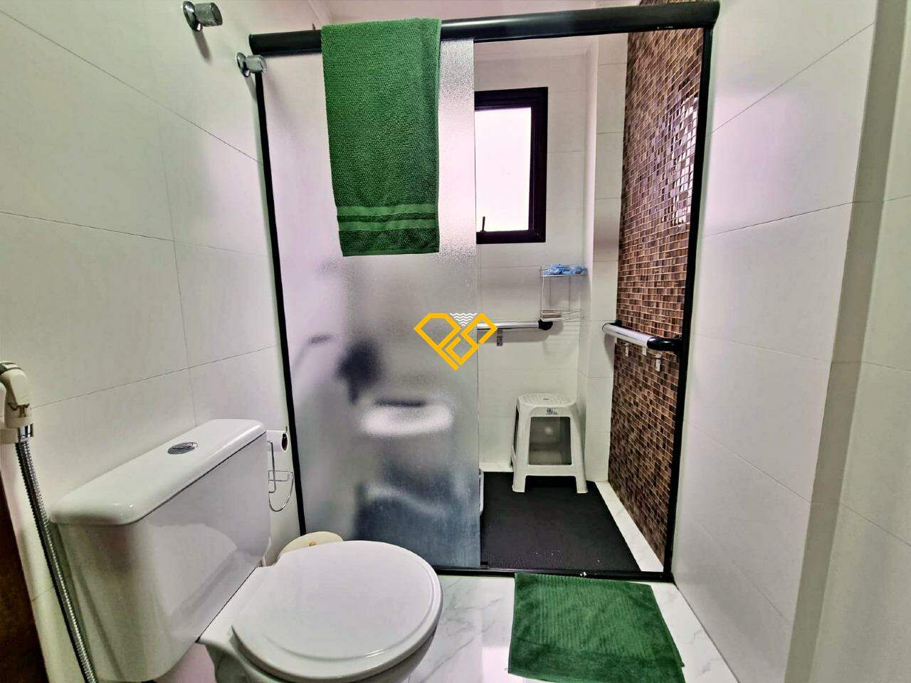 Apartamento à venda no Embaré: Wc suíte americana 3 e 4
