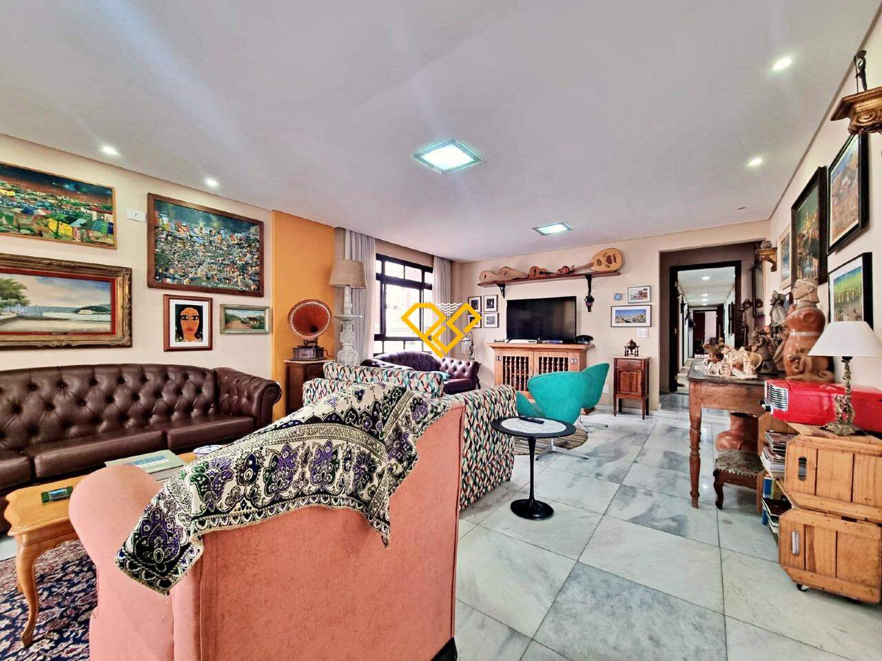 Apartamento à venda no Embaré: Sala