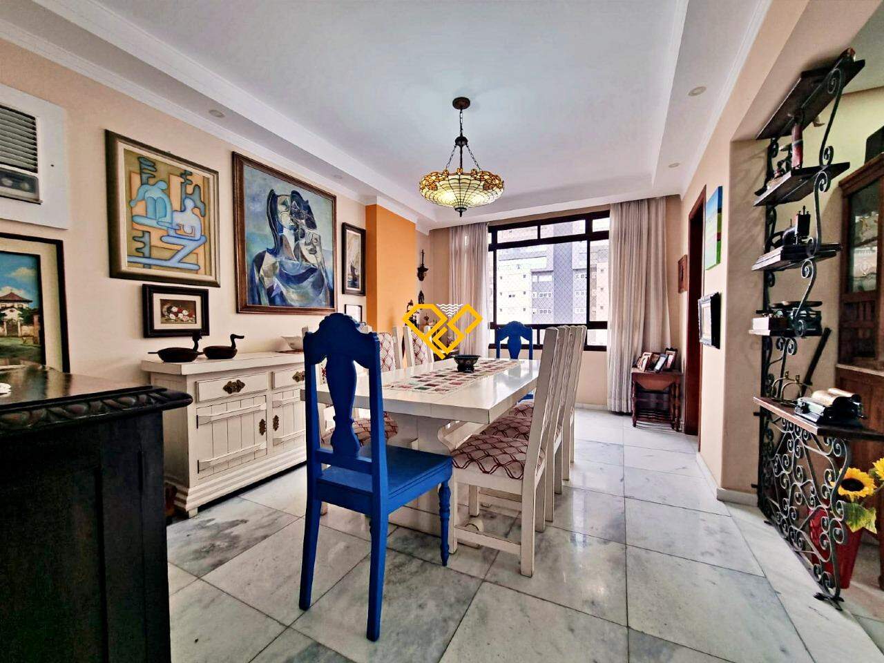 Apartamento à venda no Embaré: Sala de jantar
