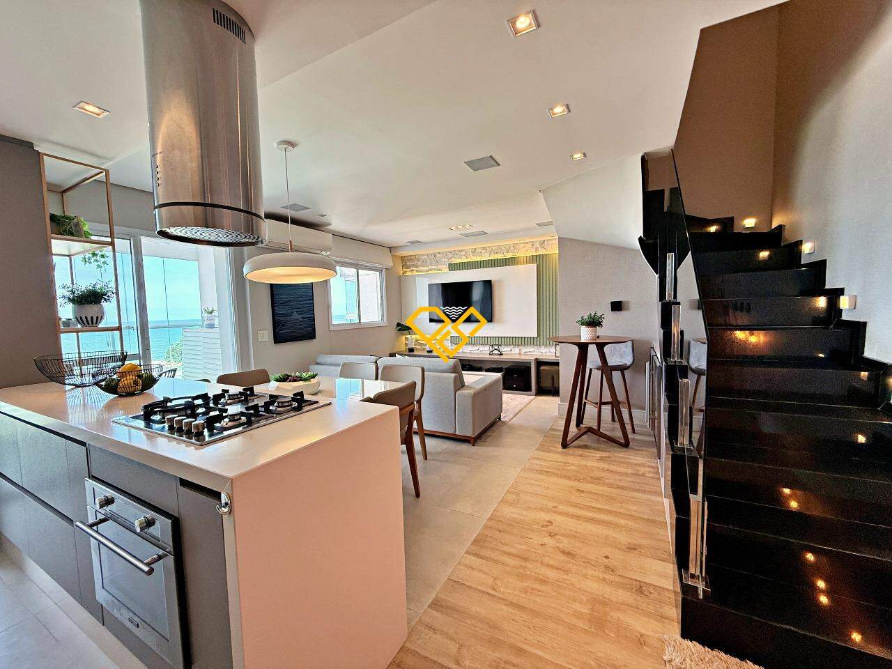 Apartamento Duplex à venda no José Menino: Sala