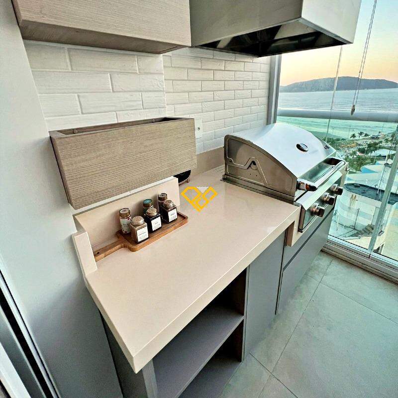 Apartamento Duplex à venda no José Menino: Varanda com churrasqueira