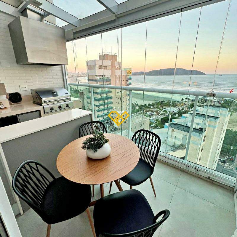 Apartamento Duplex à venda no José Menino: Varanda com churrasqueira
