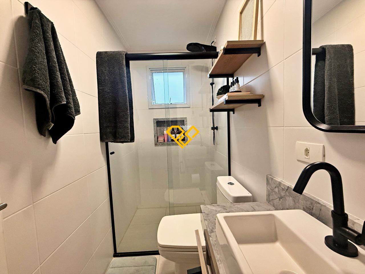 Apartamento à venda no Vila Belmiro: Wc social