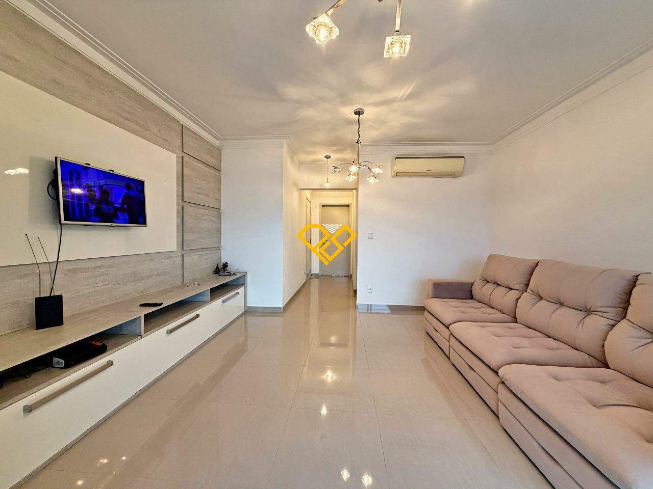 Apartamento à venda no Gonzaga: Sala