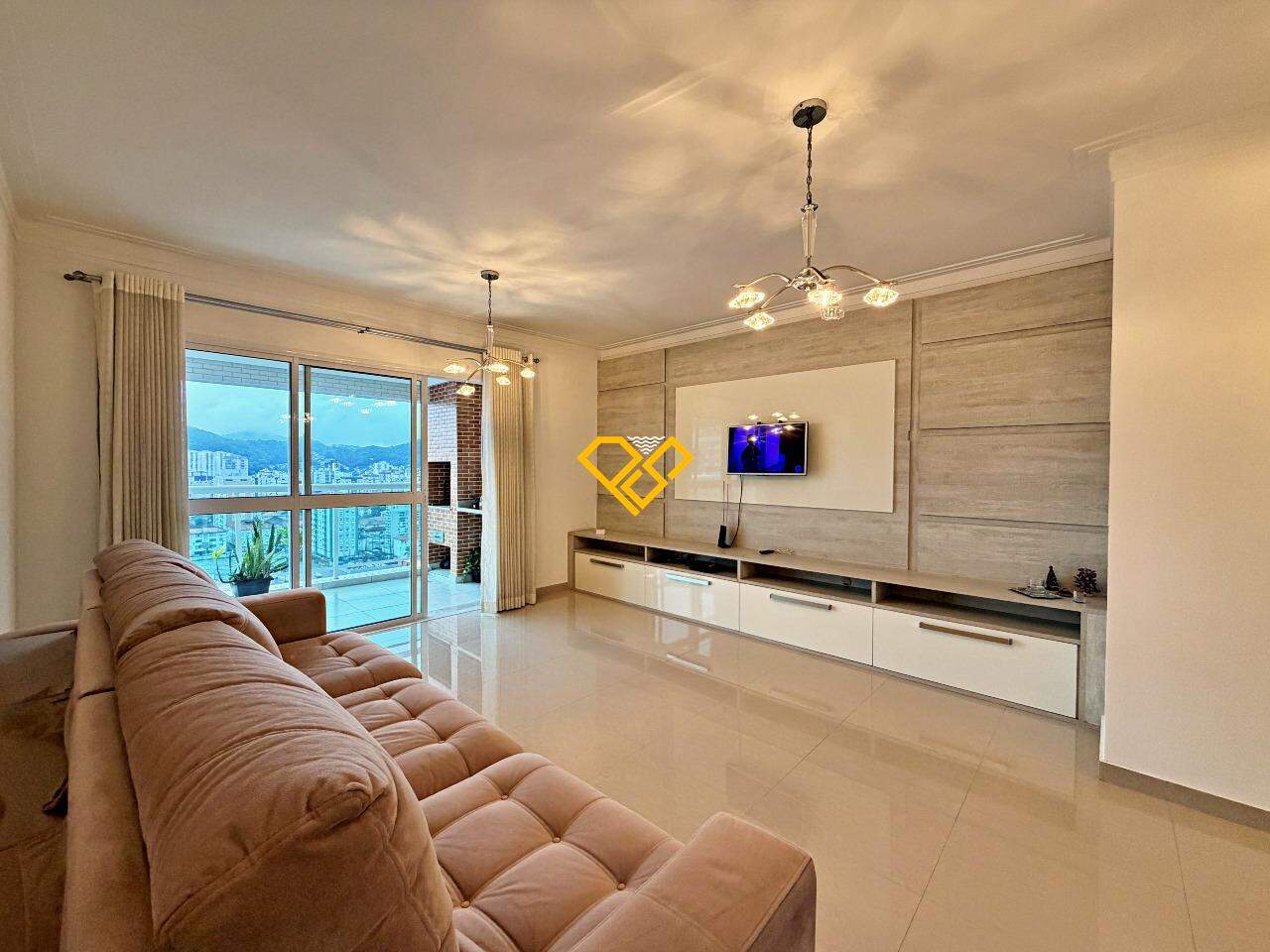 Apartamento à venda no Gonzaga: Sala