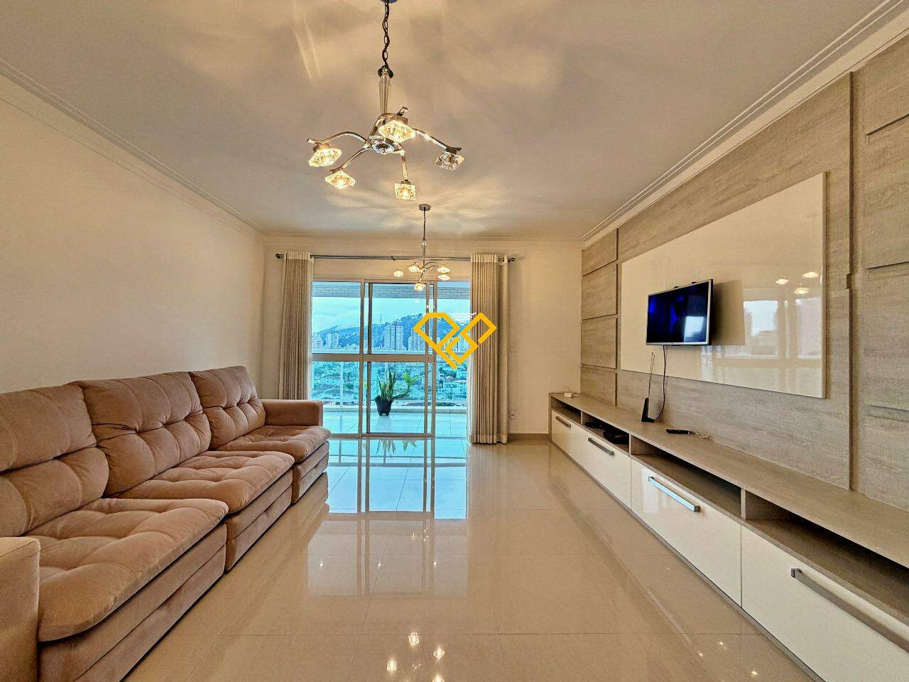 Apartamento à venda no Gonzaga: Sala