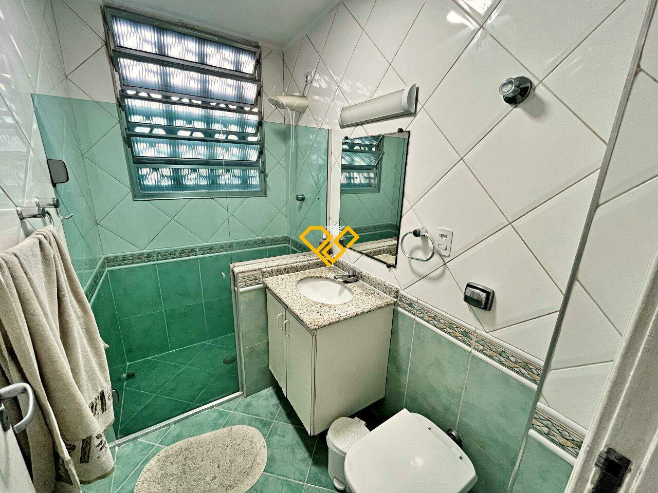 Apartamento à venda no Campo Grande: Wc social