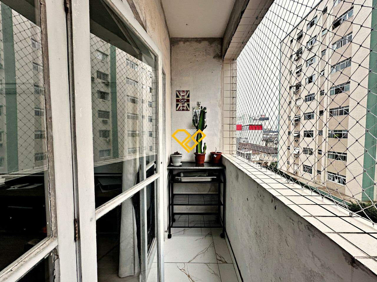 Apartamento à venda no Campo Grande: varanda