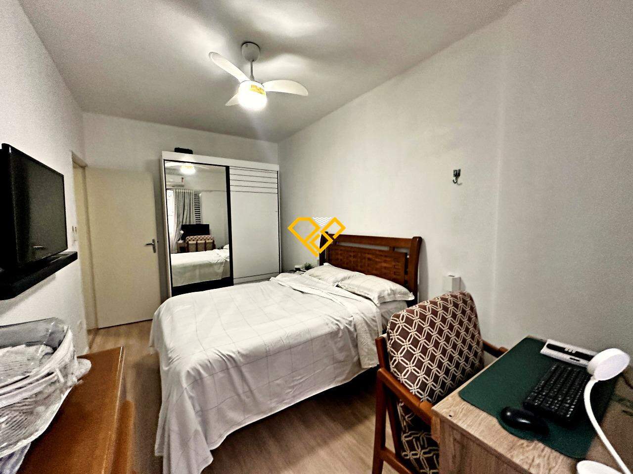 Apartamento à venda no Campo Grande: Dormitório 1
