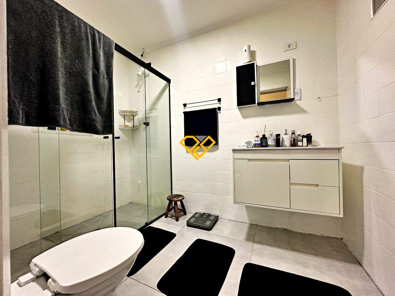 Apartamento à venda no Campo Grande: Wc social