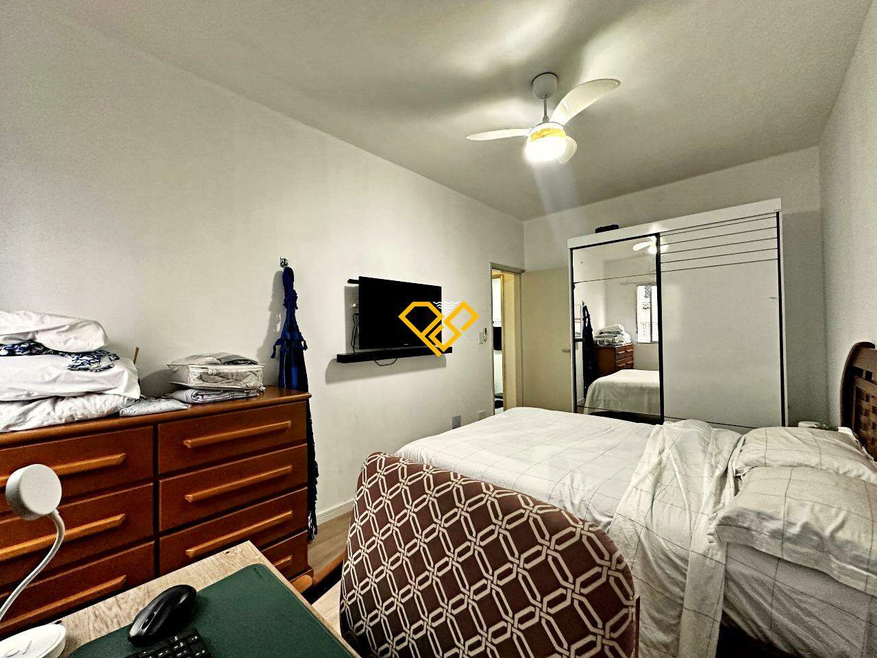 Apartamento à venda no Campo Grande: Dormitório 1