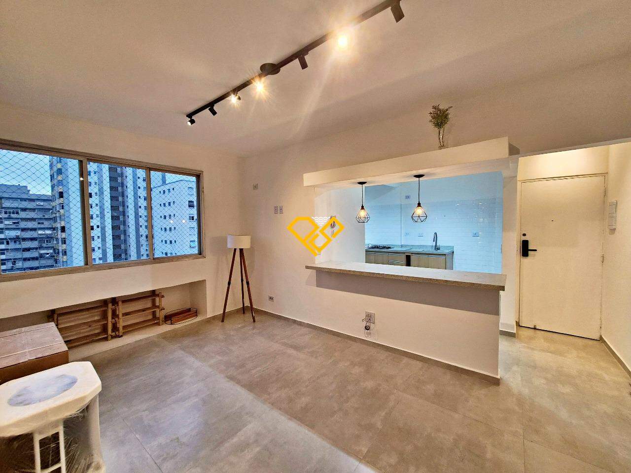 Apartamento à venda no Embaré: Sala