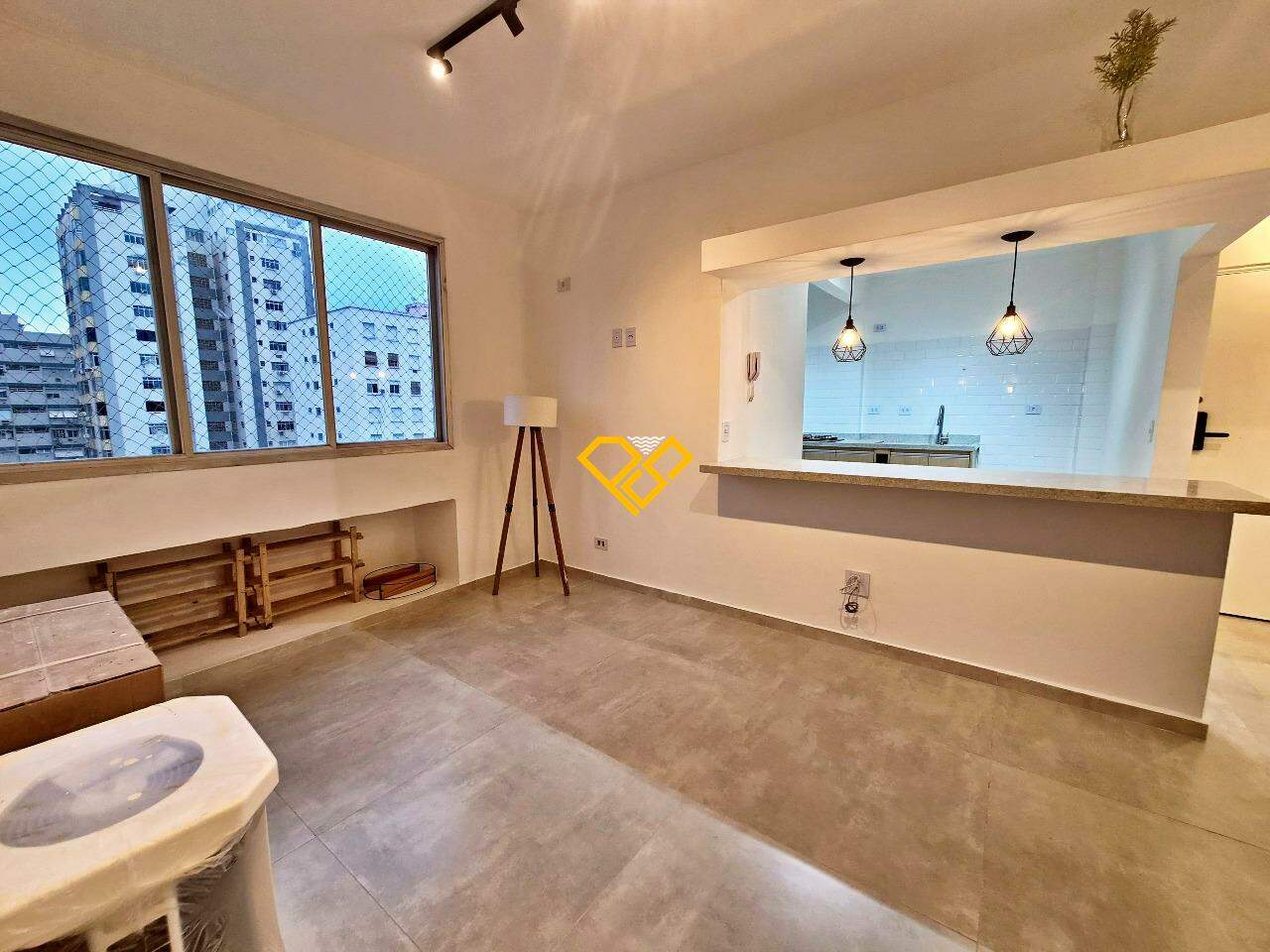 Apartamento à venda no Embaré: Sala