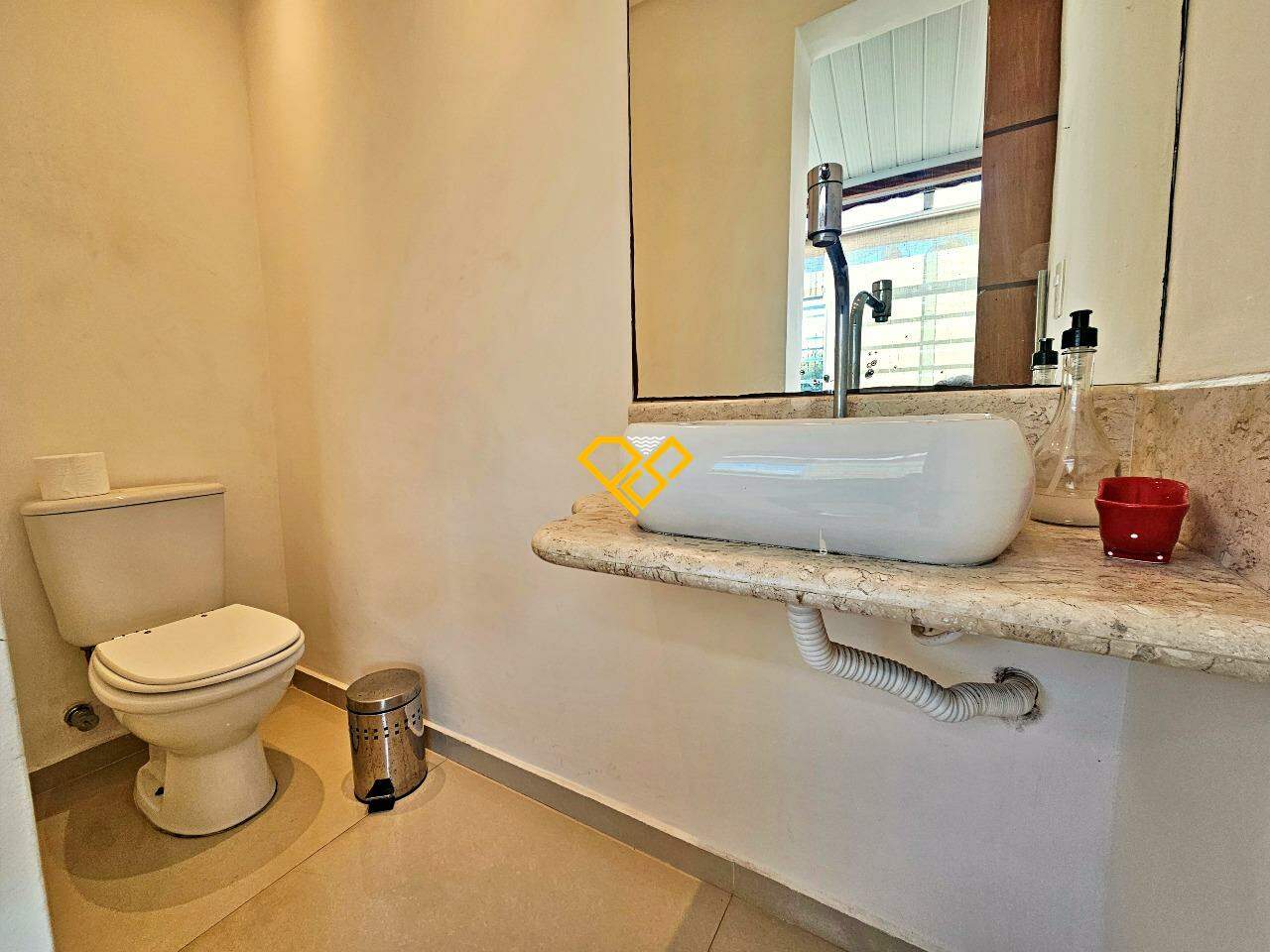 Cobertura para aluguel no Pompéia: Lavabo 2° piso