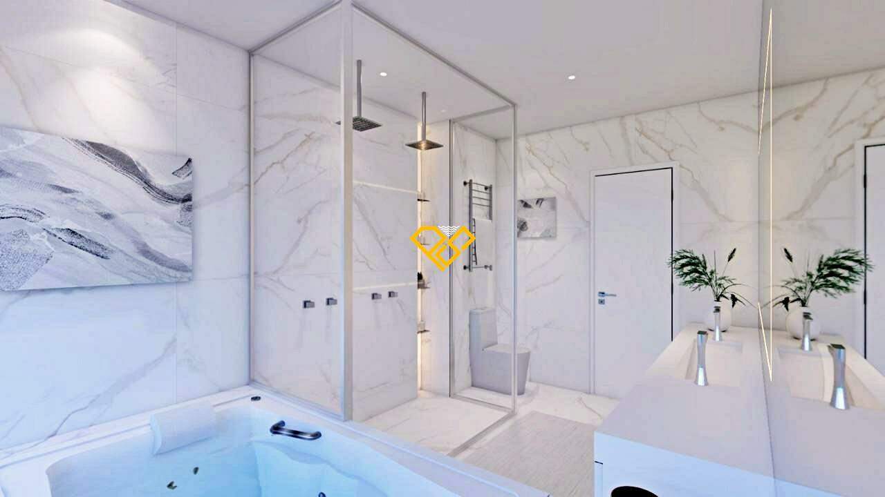 Apartamento à venda no Embaré: Wc suíte 1 - master