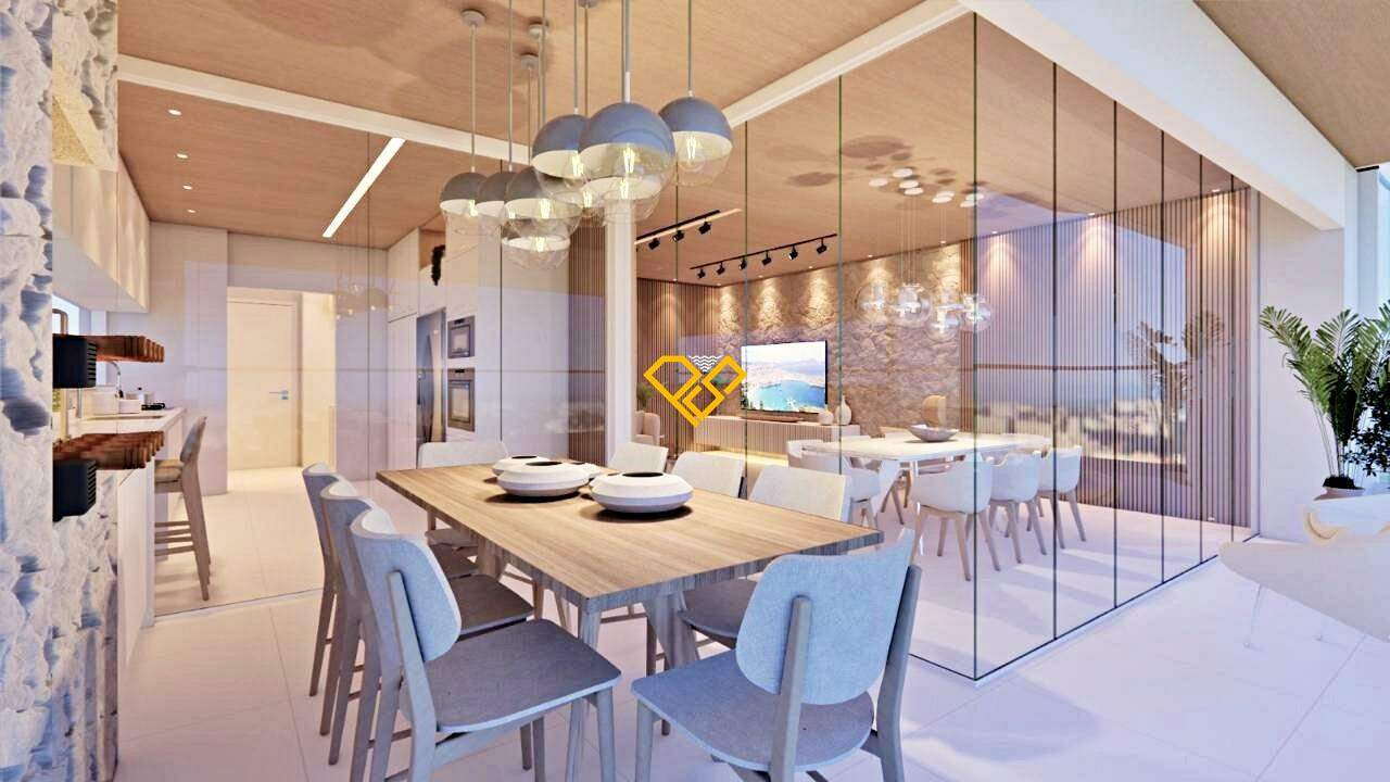 Apartamento à venda no Embaré: Varanda gourmet