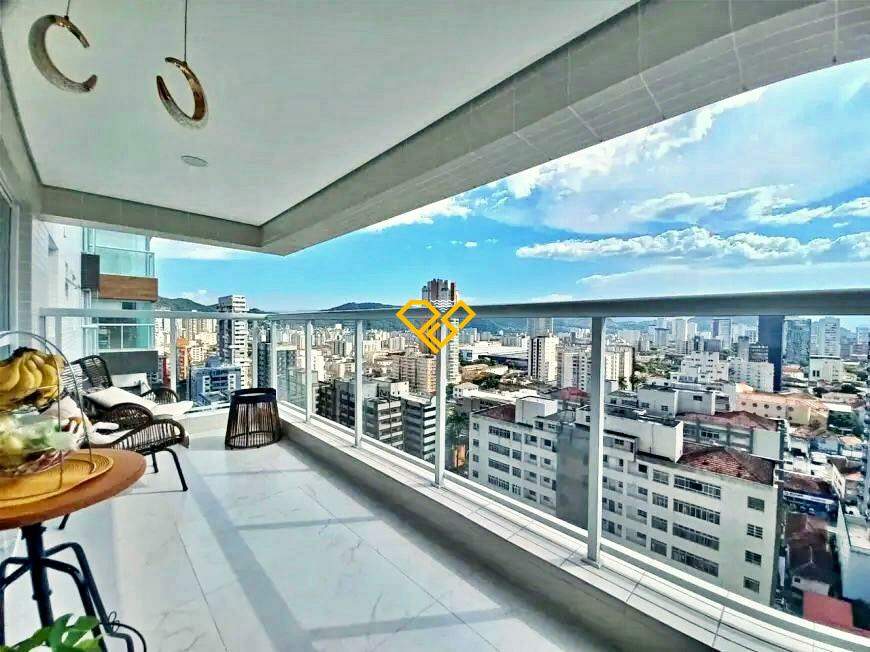 Apartamento à venda no Gonzaga: Varanda