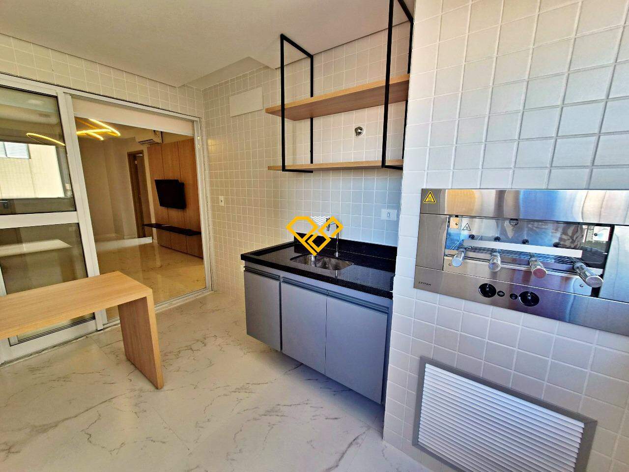 Apartamento para aluguel no Boqueirão: Varanda