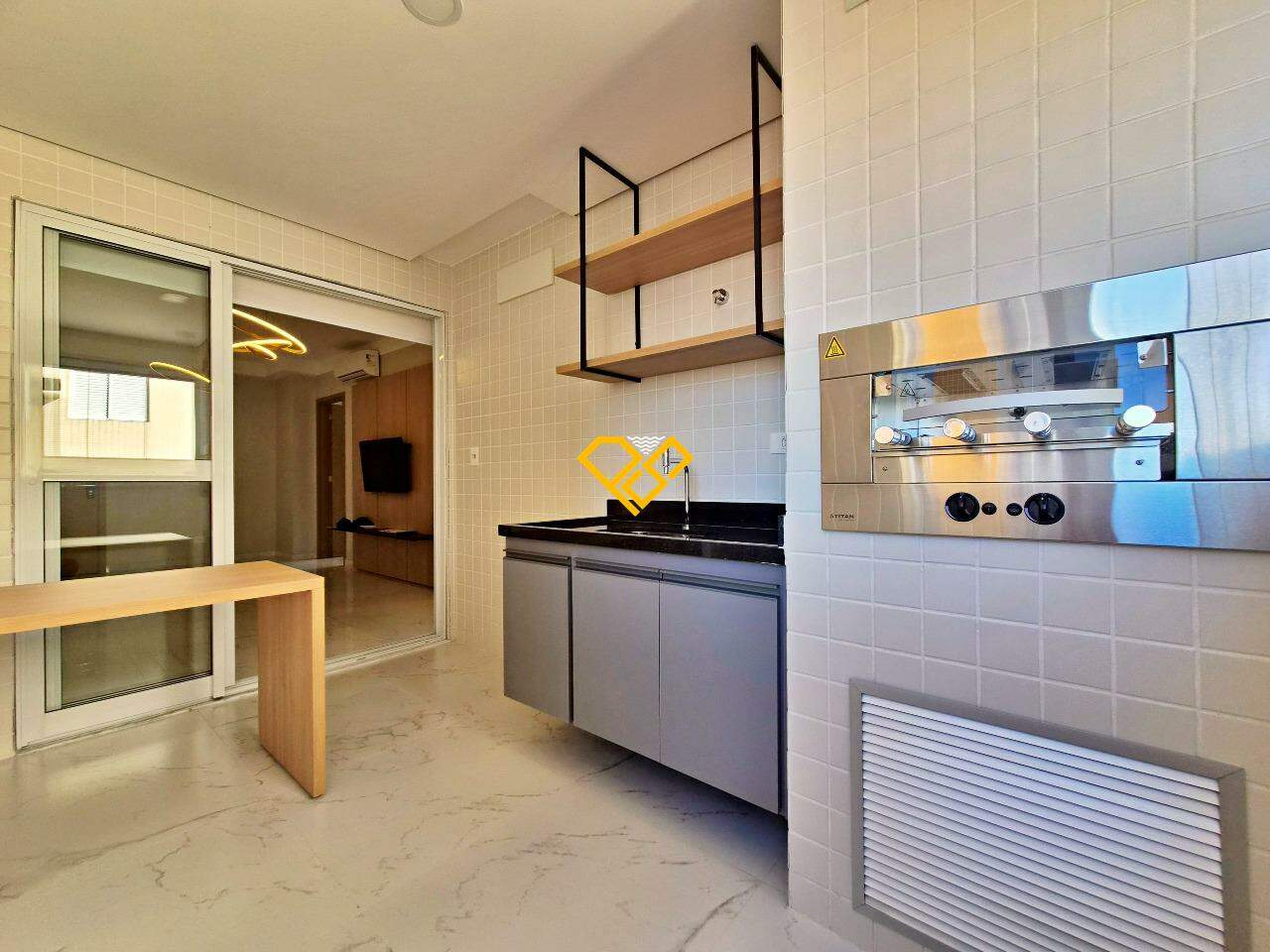 Apartamento para aluguel no Boqueirão: Varanda