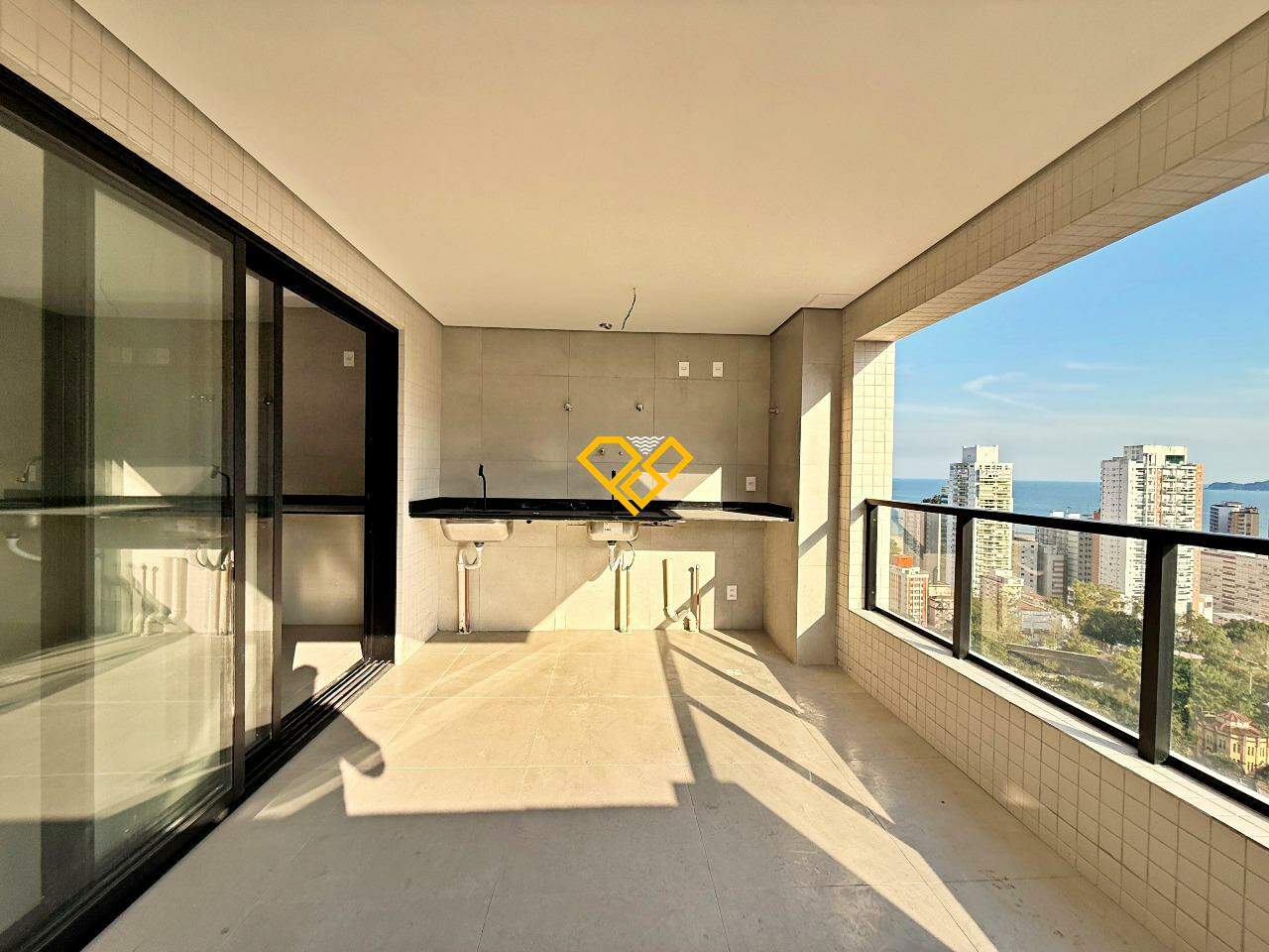 Apartamento à venda no José Menino: Varanda