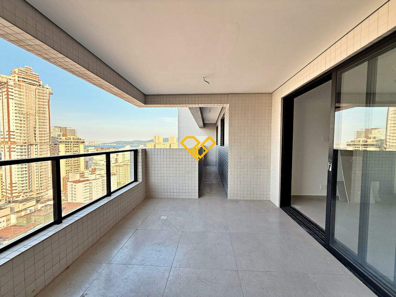 Apartamento à venda no José Menino: Varanda
