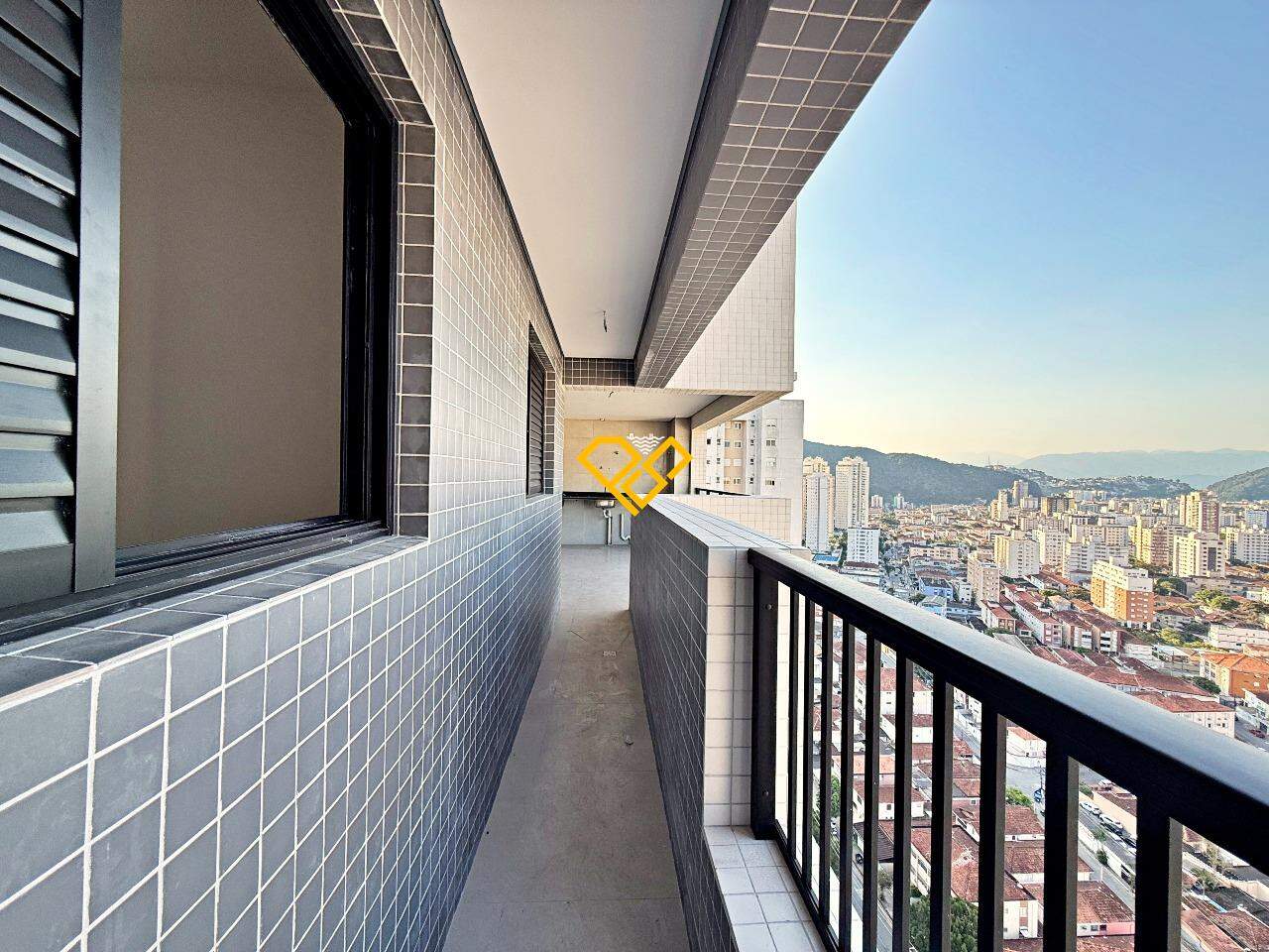 Apartamento à venda no José Menino: Varanda