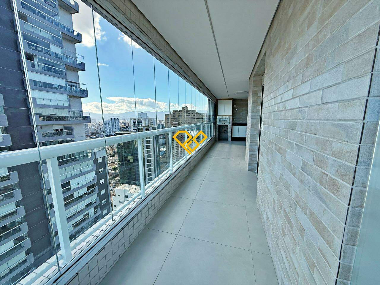 Apartamento à venda no Aparecida: Varanda