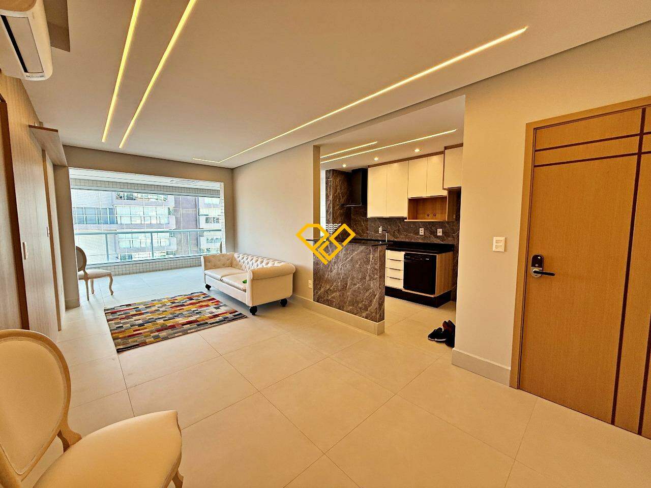 Apartamento para aluguel no Aparecida: Sala