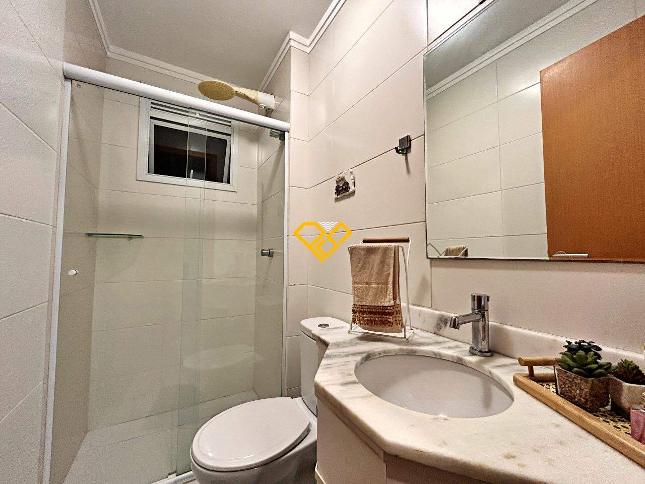 Apartamento à venda no Campo Grande: Wc social