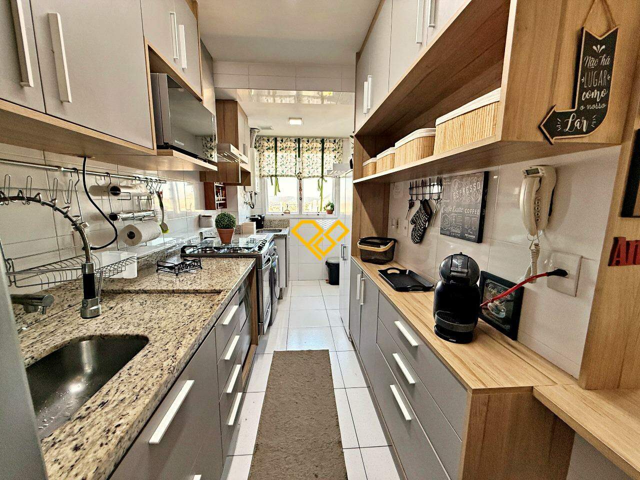 Apartamento para aluguel no Gonzaga: Cozinha