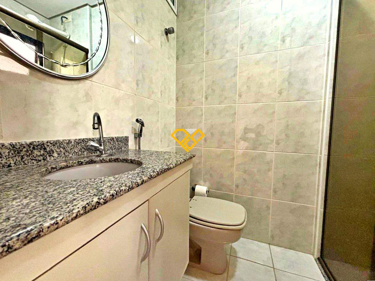 Apartamento à venda no Ponta da Praia: Wc suíte 3