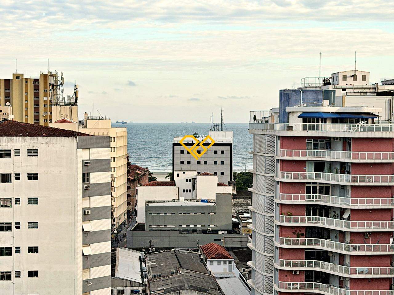 Apartamento para aluguel no Gonzaga: Vista