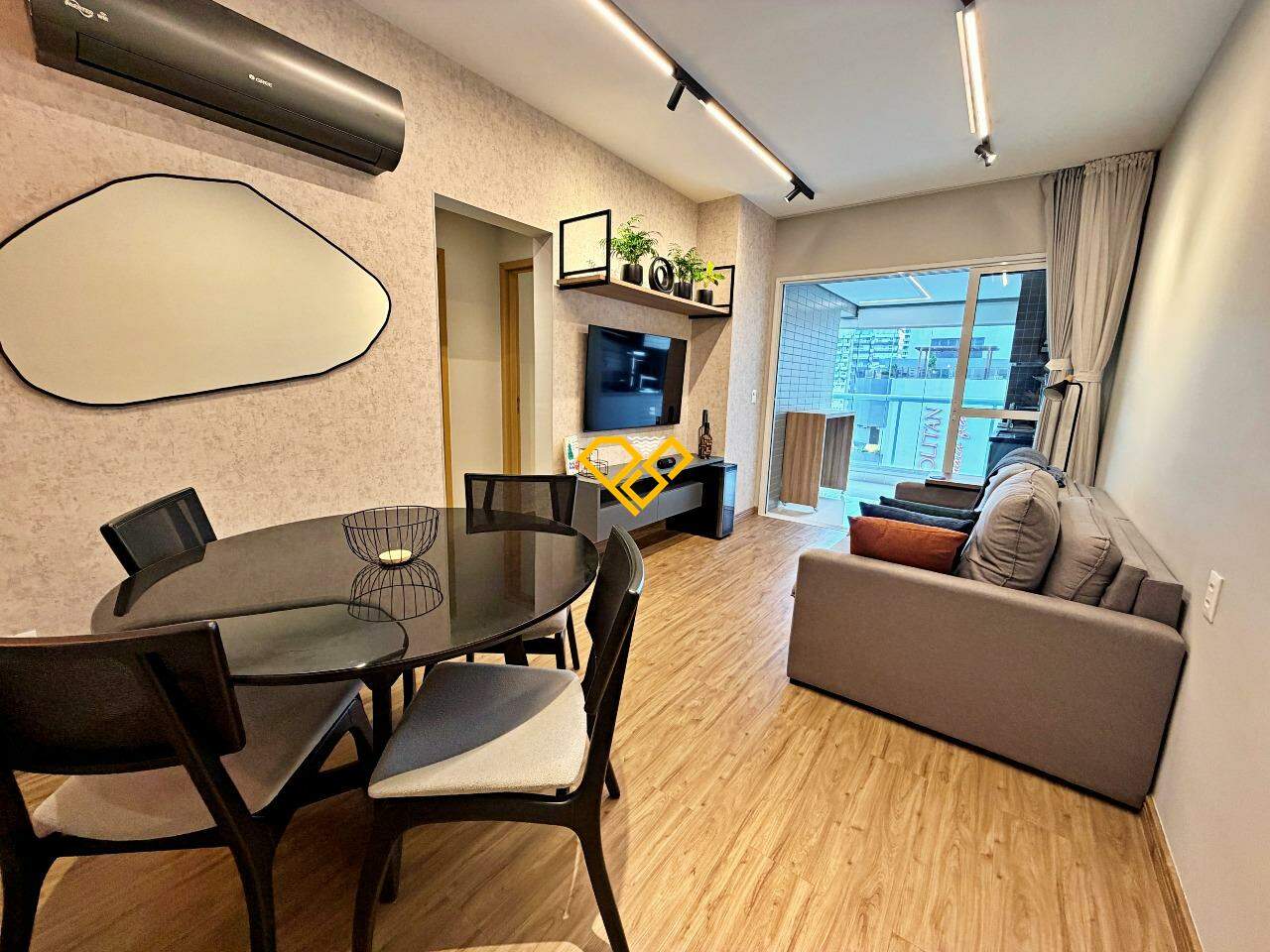 Apartamento para aluguel no Gonzaga: Sala