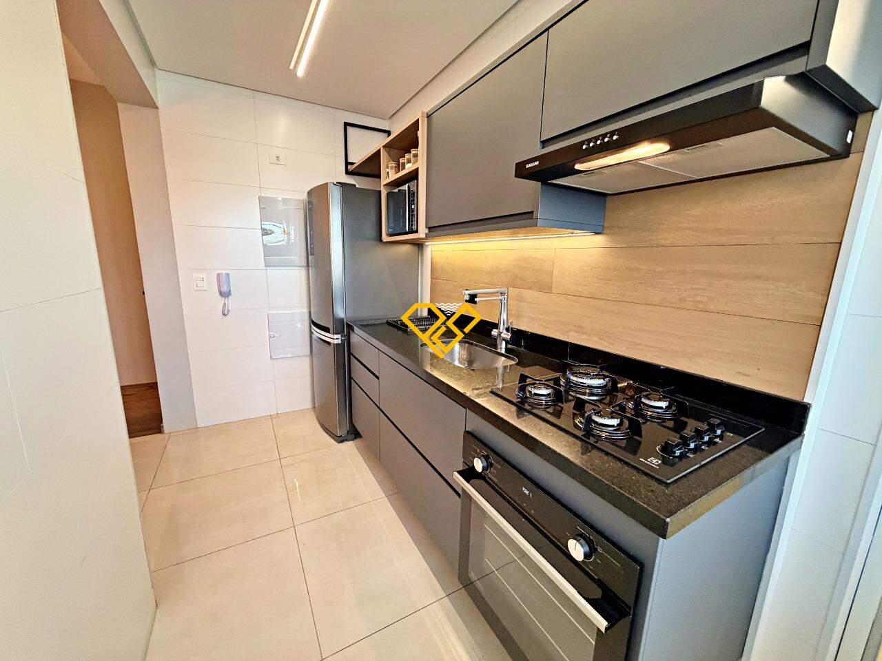 Apartamento para aluguel no Gonzaga: Cozinha