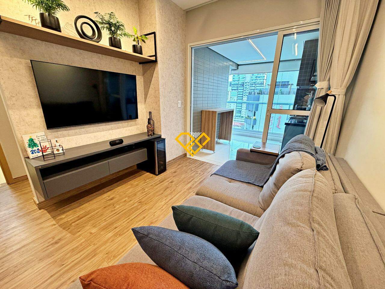 Apartamento para aluguel no Gonzaga: Sala