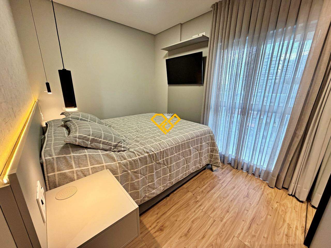 Apartamento para aluguel no Gonzaga: Dormitório 1 - suíte